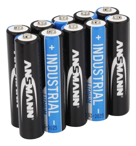 "Industrial Lithium Micro (AAA) Batteries - 10 pieces image"