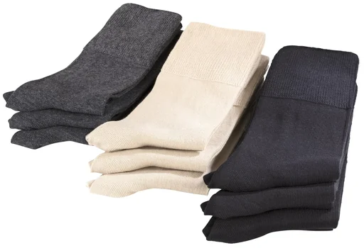 "Vitalsocke 3er Pack, Farbe sand, Gr.39/42 image"
