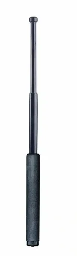 "Telescopic baton 16" for self-defense, black image"