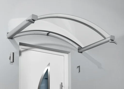 "Arched canopy type BV/B, 2000 x 900 x 300 mm, color white -20 kg image"