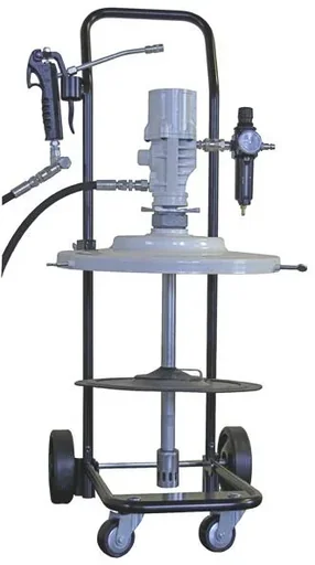 "Lubrication device PM 50 mobile, 50 kg container, ø 330 - 370 mm image"