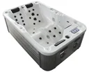 Whirlpool - Crete white with underwater lighting
