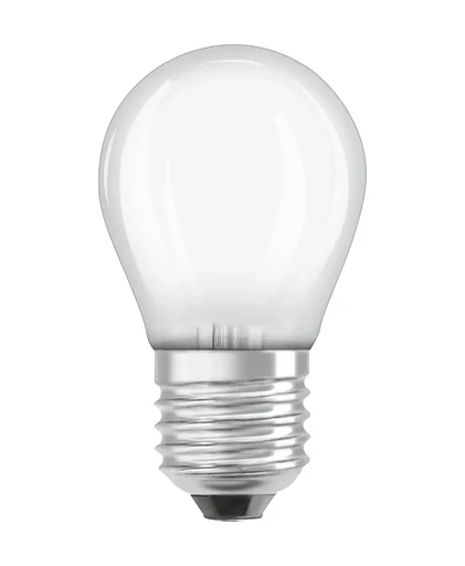 "LED STAR RETROFIT Miniball with 4 watts, E27, cool white, matt image"