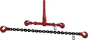 Lashing chain GK8, 2-part, 8 mm, permissible lashing force 4000 daN