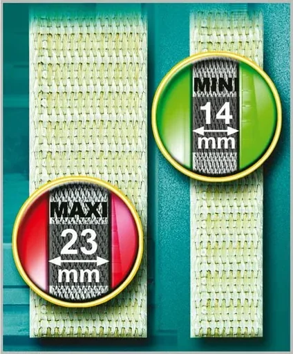 "Roller shutter belts - length 4.5 m - belt width 23 mm image"