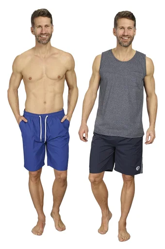 "Swim shorts, color navy, size 3XL image"