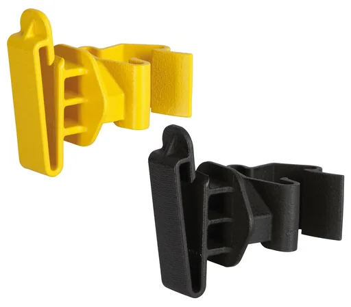 "T-Post tape insulator 25 pieces, black image"