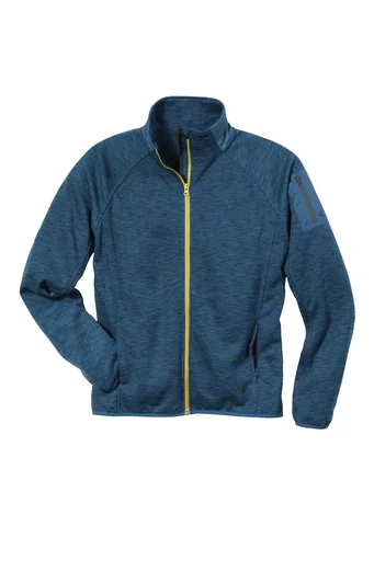 "Cardigan, color mottled blue, size L image"