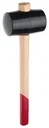Rubber hammer 75 x 130 mm