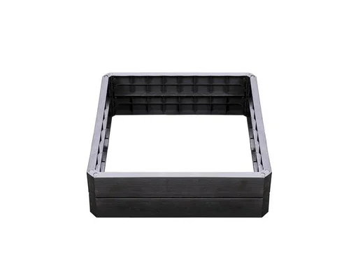 "Ergo Quadro S raised bed system anthracite, height: 25 cm, 60 x 60 cm image"