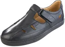 Genuine leather leisure sandals, size 46