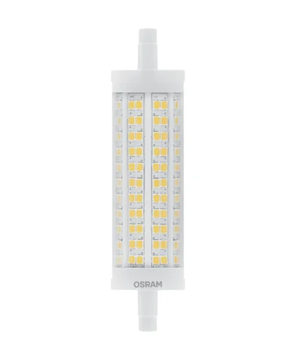 "LED STAR LINE R7S rod lamp with 17.5 watts, warm white, 2500 lumens, 118 mm image"