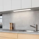LED under-cabinet light panel with color change and memory function, dimmable