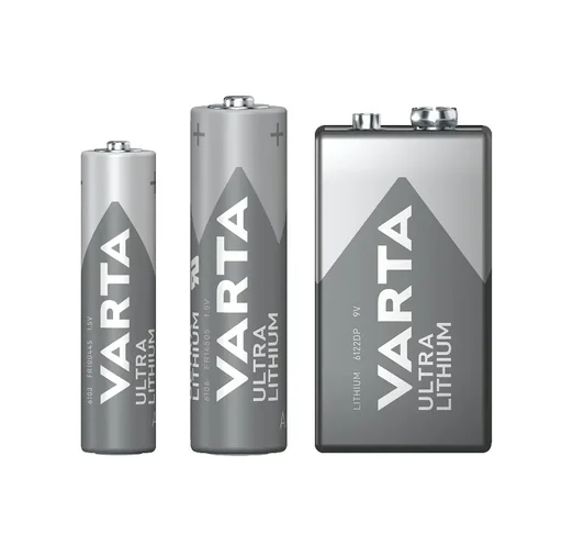 "Ultra Lithium 9V Block Battery - 1 piece image"