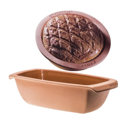 "Bread baking pan "Pane", square, 32.5 x 16.5 x 10 cm image"