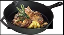 BBQ Boss cast iron pan Texas, Ø 24 cm