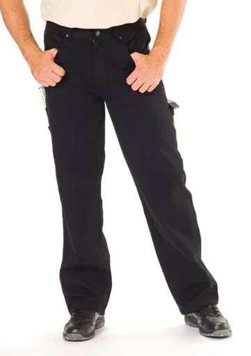 "Stretch worker jeans, color black, size 27 image"