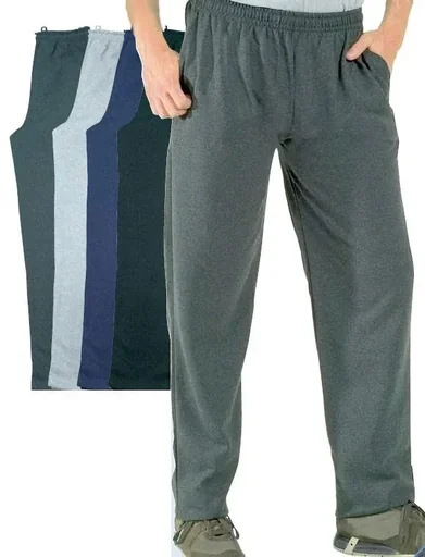 "Casual trousers, navy, size M image"