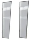 Side panel for B2 PC Clear, 1750 x 600 x 450 mm, stainless steel