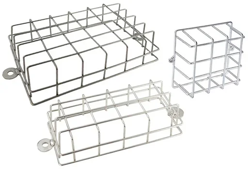 "Protective grille for rear lights, rectangular, 280 x 150 x 80 mm image"