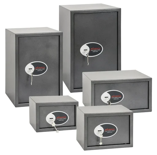 "Vela Home & Office safe with key lock, external dimensions 500 x 350 x 310 mm image"