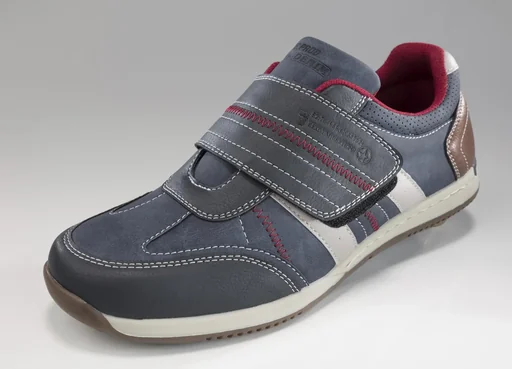 "Slipper with Velcro fastener, color navy, size 46 image"