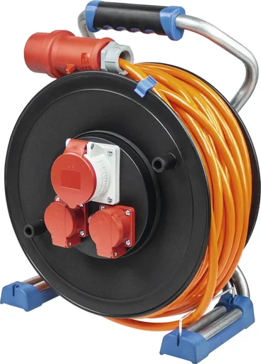 "CEE Cable Reel Xperts 320mmØ 25m H07BQ-F 5G2.5, 400V/16A, IP44 image"