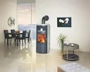 Vito WW ECOplus (8.4 kW) natural stone stove, fine dust filter, continuous burning, automatic, external air supply, hot water