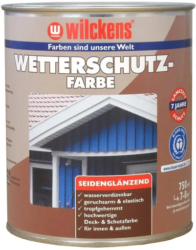 "Weatherproof paint RAL 9010 Pure white 750 ml image"