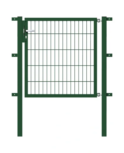 "Single gate Flexo with accessories, green/ width 100 cm, height 100 cm image"