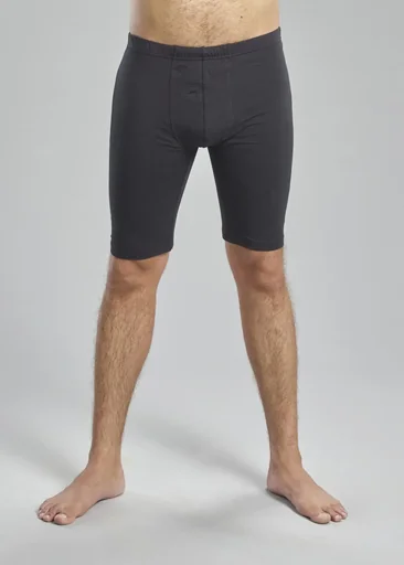 "Retro shorts knee-length, 2-pack, color black, size XL image"