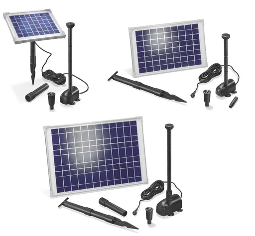 "Solar pump system "Splash" with 10 W solar module, 610 l/h, max. 150 cm image"