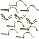Pipe clip plug 4.5 mm, suitable for pipe 28 mm