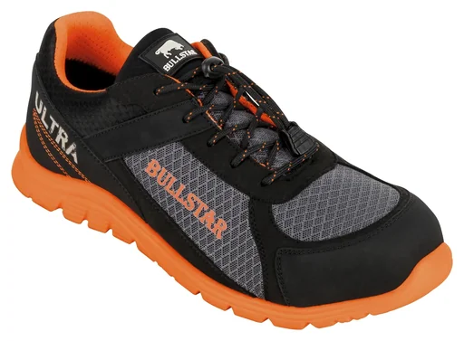 "Safety shoe S1p, black-orange, size 42 image"