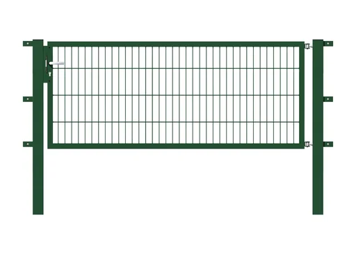 "Single gate Flexo with accessories, green/ width 200 cm, height 80 cm image"