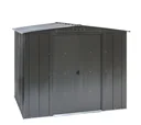 Tool shed metal tool shed 8x8 253x242x201 cm Onyx Black