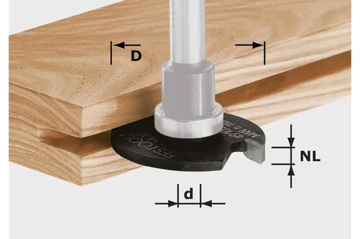 "Disc grooving cutter HW D40 x 3 image"