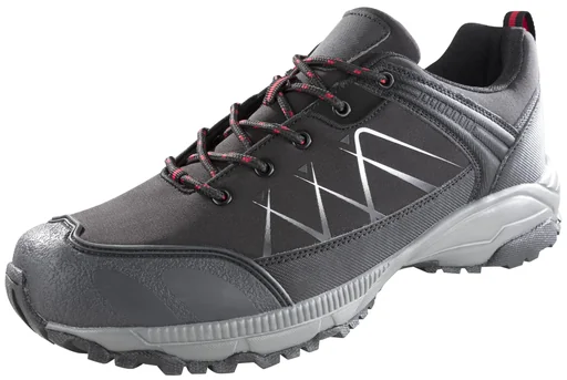 "Softshell shoe, color black/red, size 42 image"