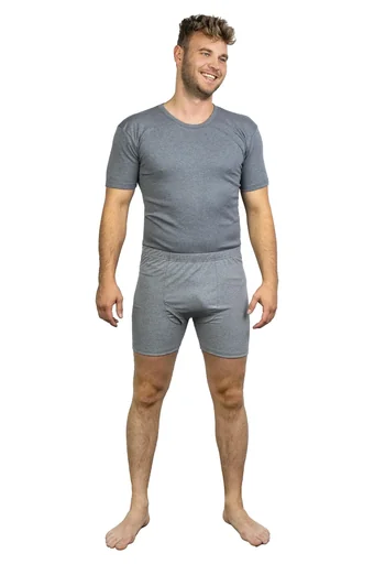 "Undershirt, dark grey/melange, size XL image"