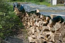 Wood stack tarpaulin "Powerforst 150", approx. 150 x 300 cm