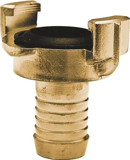 "Brass quick coupling, hose piece 1", cam width 40 mm, 2 pieces image"