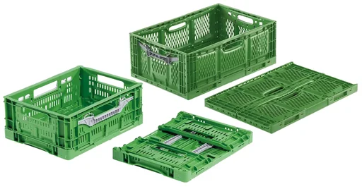 "Plastic container "Clever-Fresh-Box", foldable, 40 x 30 x 16 cm image"