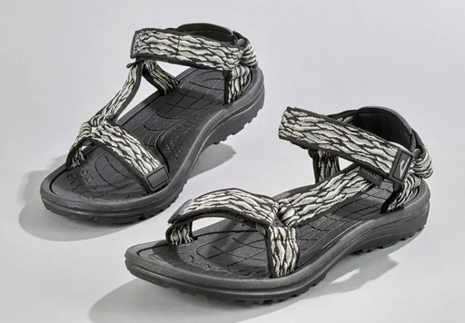 "Trekking sandals, color gray/black, size 45 image"