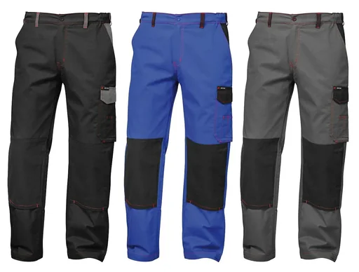 "Work and leisure trousers, black, size 54 image"