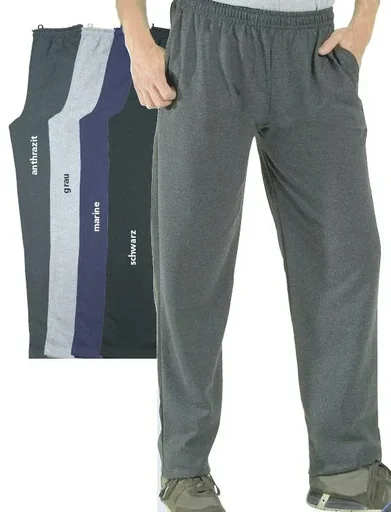"Casual trousers, color black, size M image"