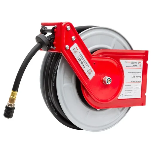 "Compressed air hose reel 15 m with Safe Lock image"