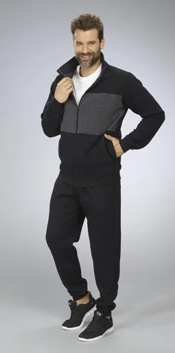 "Loungewear, color black/anthracite, size L image"