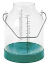 Milking bucket, 30 liters, green, handle height 143 mm