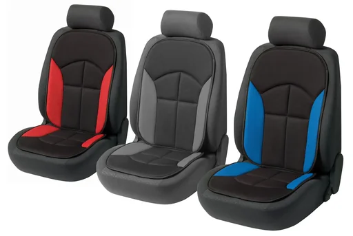 "Seat cover "Norvara" black - blue image"