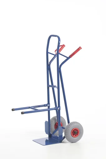 "Chair trolley with solid rubber tires 250 mm image"